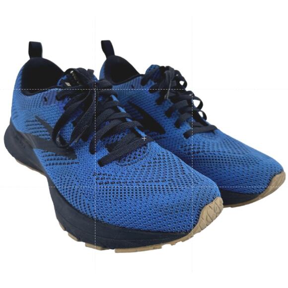 Brooks Revel 5 Performance Running Shoes Road Workout Athletic Blue Black 8M - Picture 2 of 9